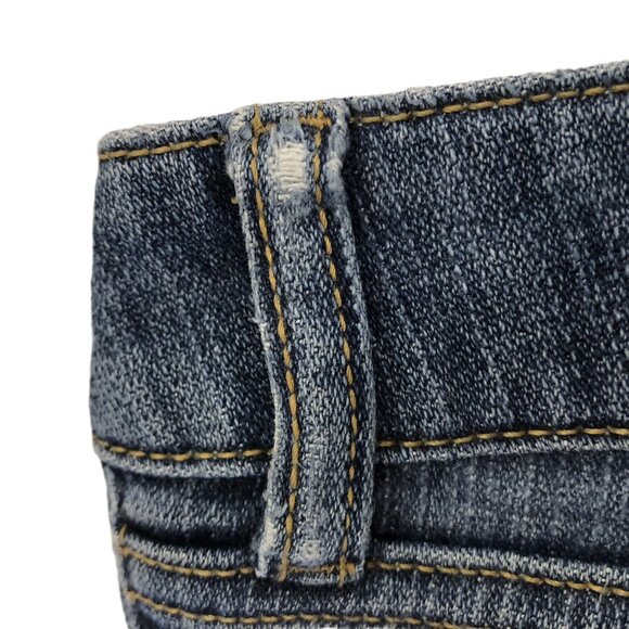 Gap Curvy Low Rise Stretch Jeans Size 4 Ankle Bootcut Medium Wash 5 Pockets - Picture 13 of 15